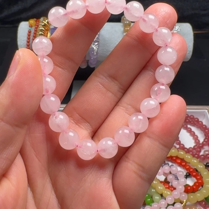 水晶手链银S925镶嵌