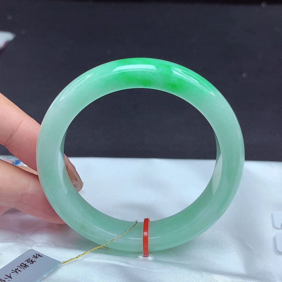 未镶嵌手镯翡翠55圈781