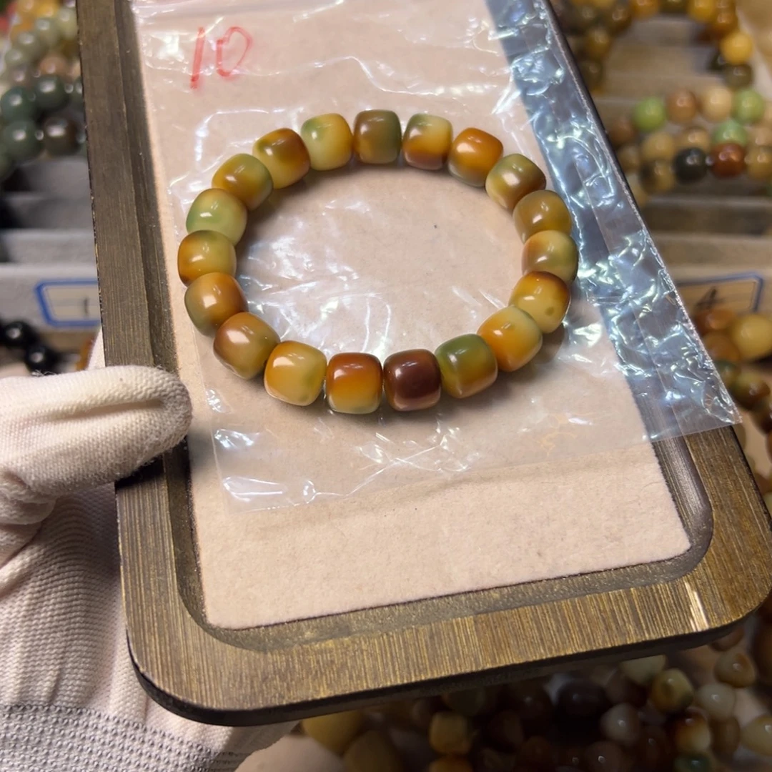 沐***白手串菩提根/象牙果10号将军行正桶卡12