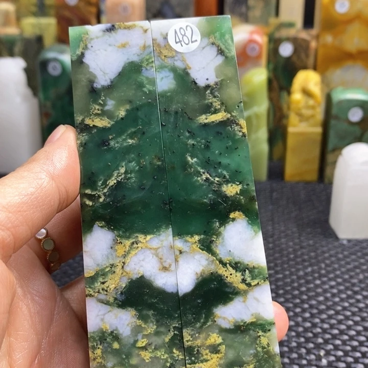 云南石福*福青田石印章石