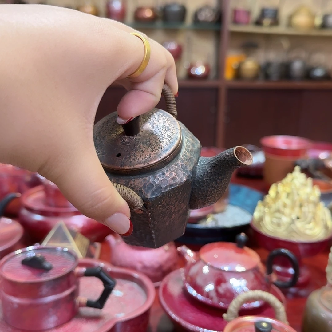 仌***紫铜手工制作摆件