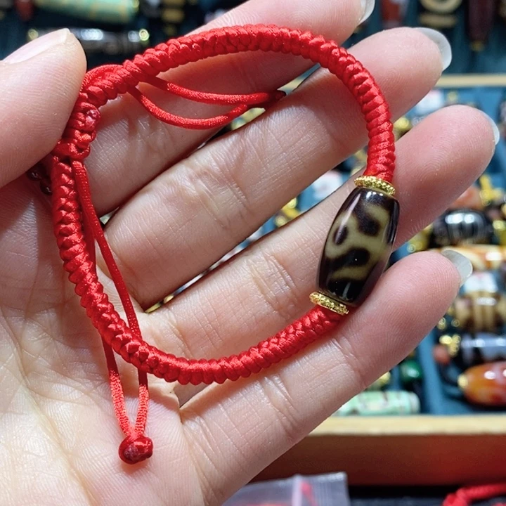 玛瑙/玉髓手绳合金34