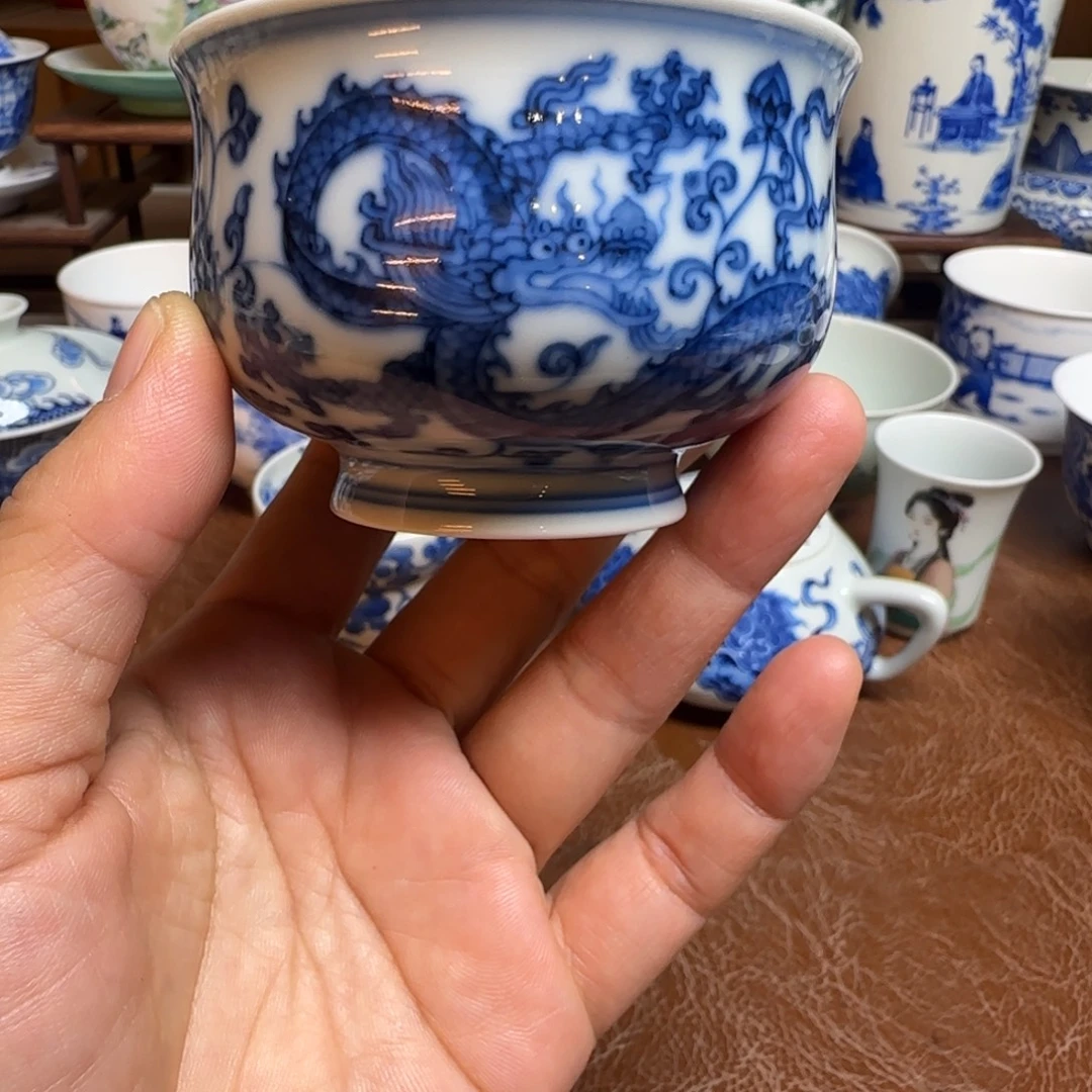 陶摆件今天晚上的月亮很圆