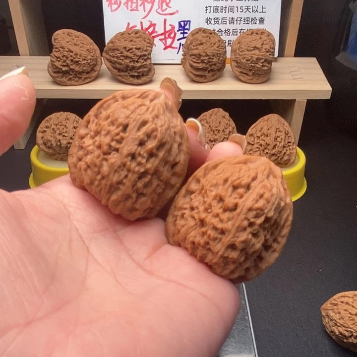 文玩核桃吊坠进**M拉丝高炮小凹0508