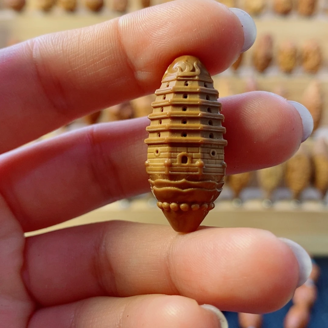 橄榄核手串/手链佛塔