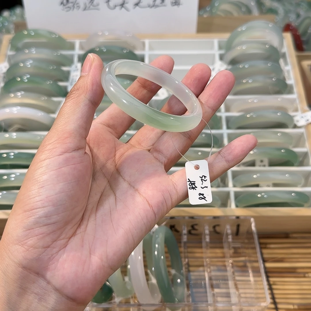 手镯玛瑙/玉髓未镶嵌圈口52.3
