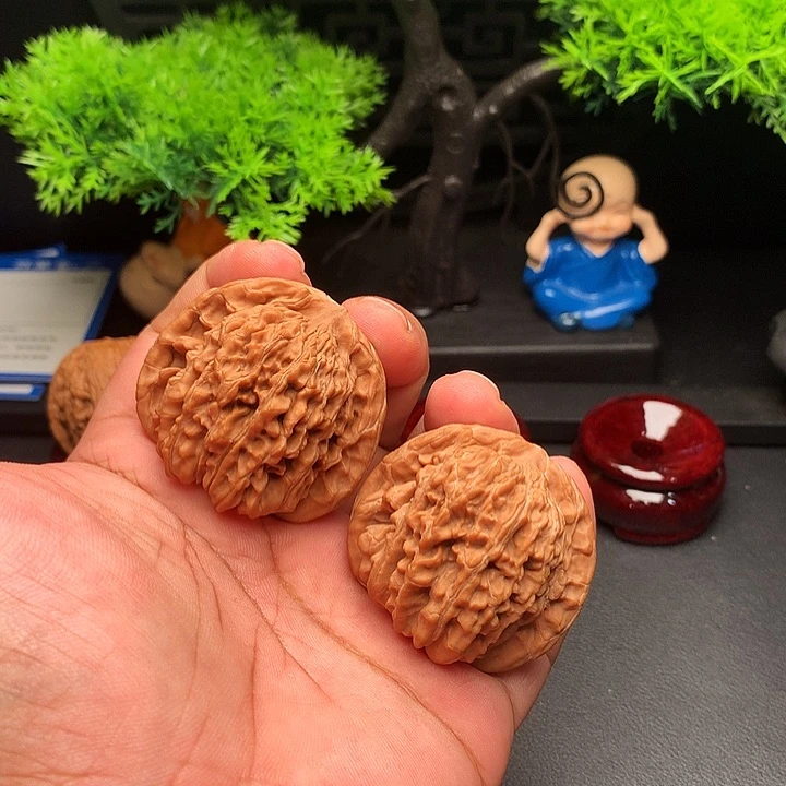 吊坠文玩核桃44四座楼