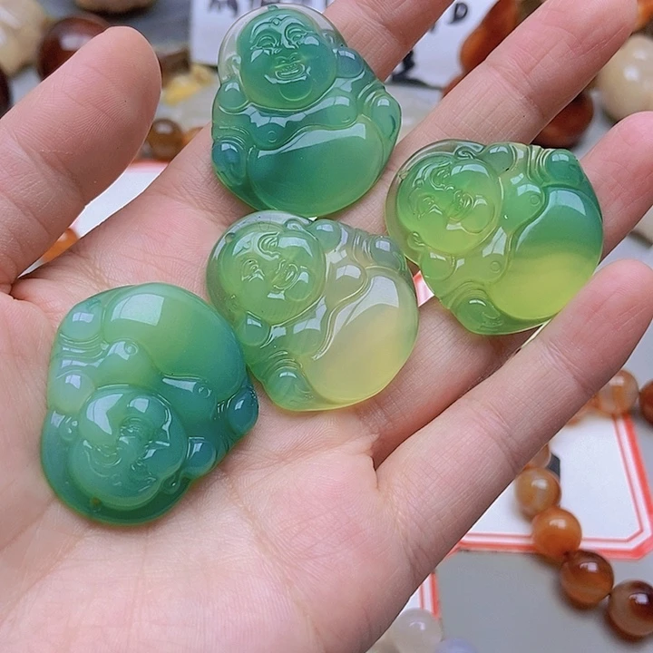 【闪购商品】未镶嵌玛瑙/玉髓珠宝半成品艾*