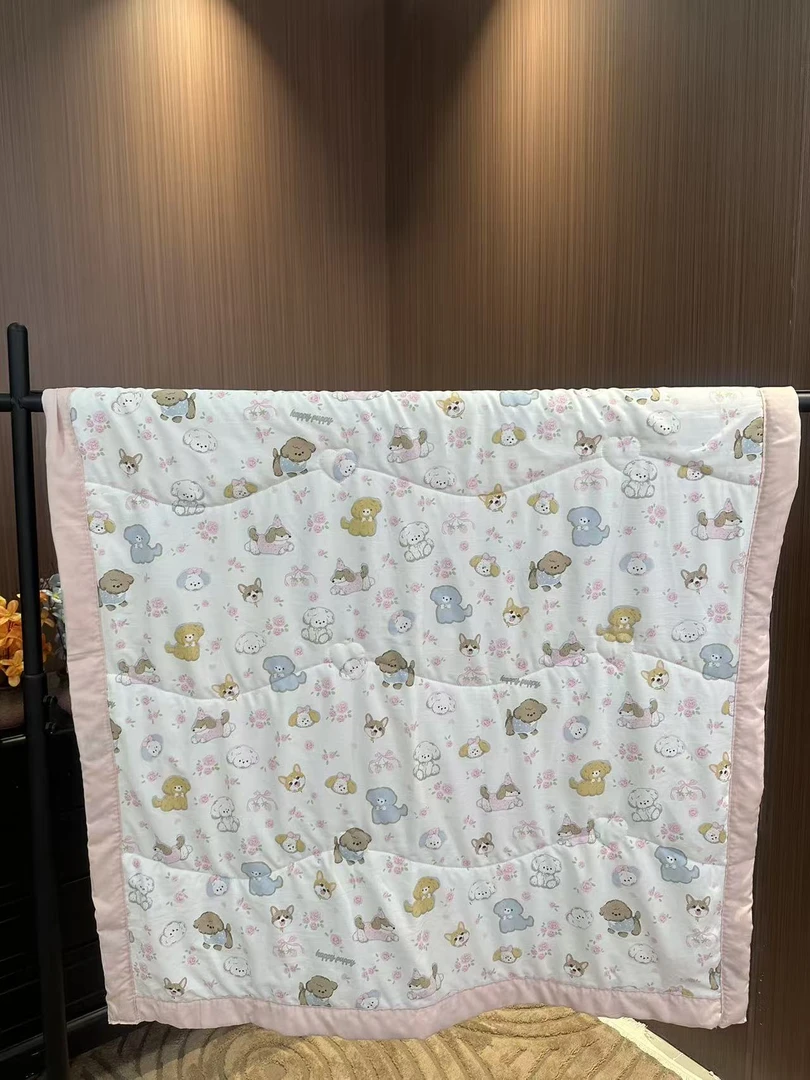 云朵棉裸睡柔软透气被子可机洗100*110 调皮