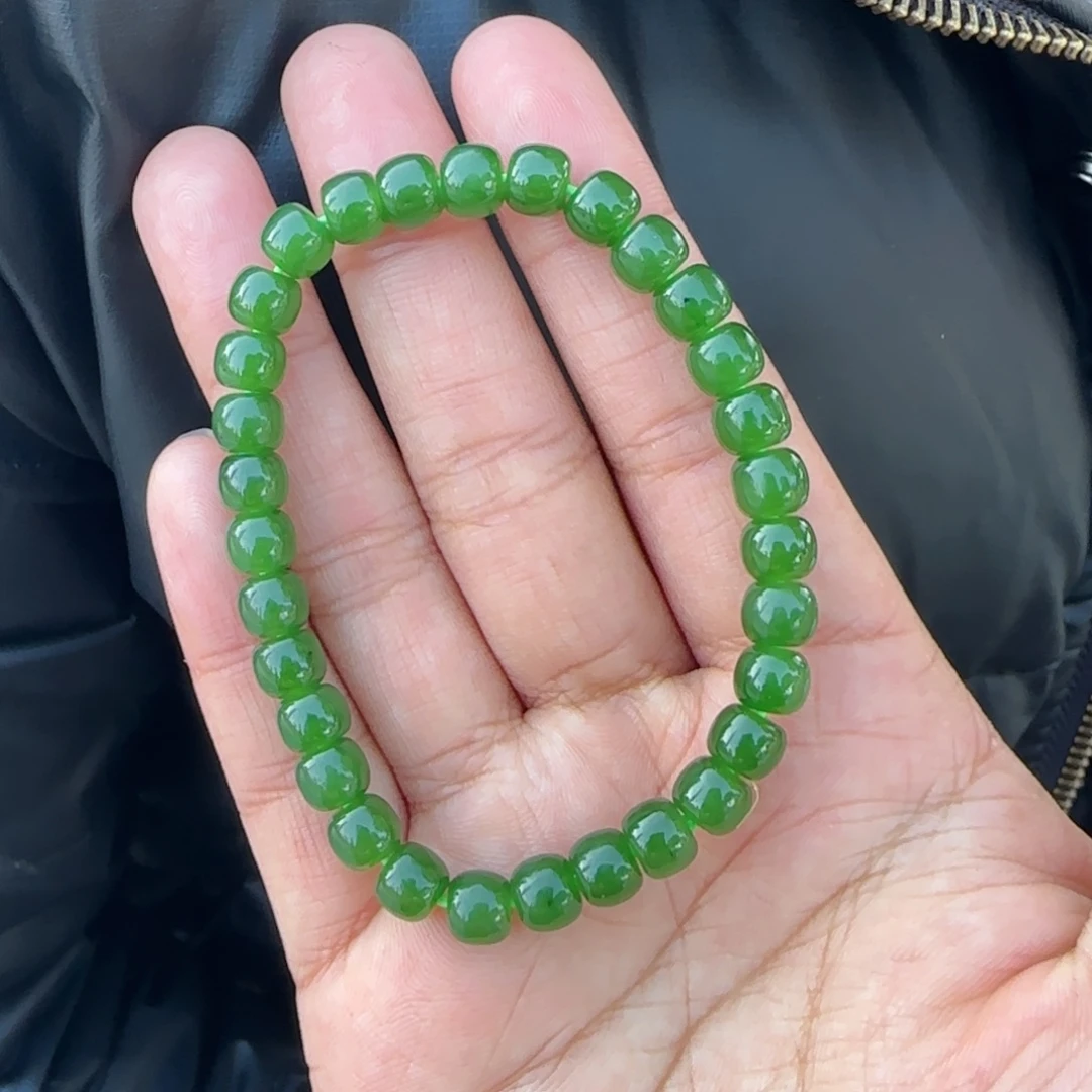 和田玉未镶嵌手串