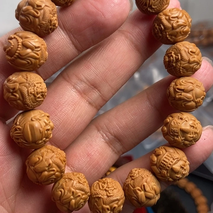 猴头核桃吊坠今天