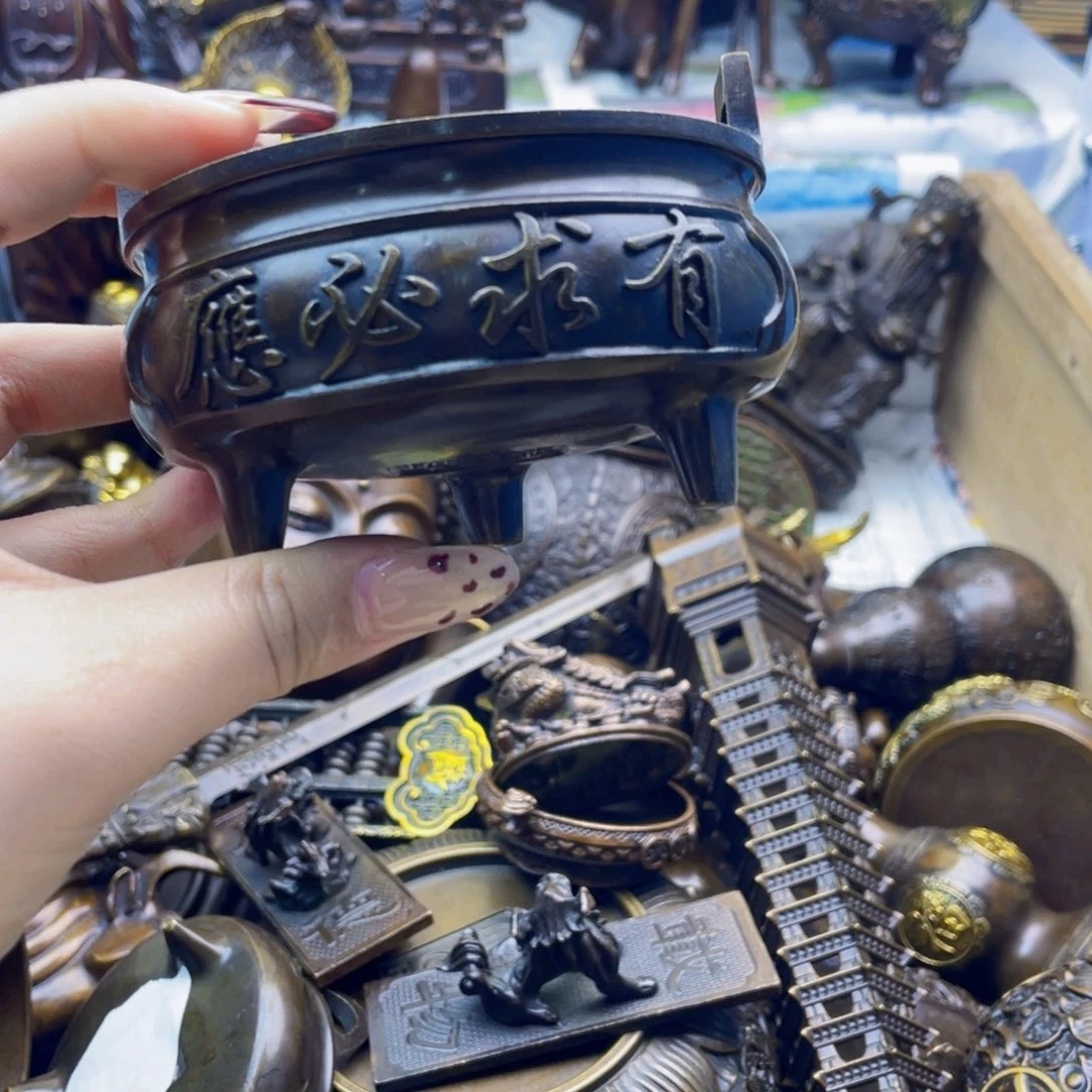 铜器工艺品办公室摆件