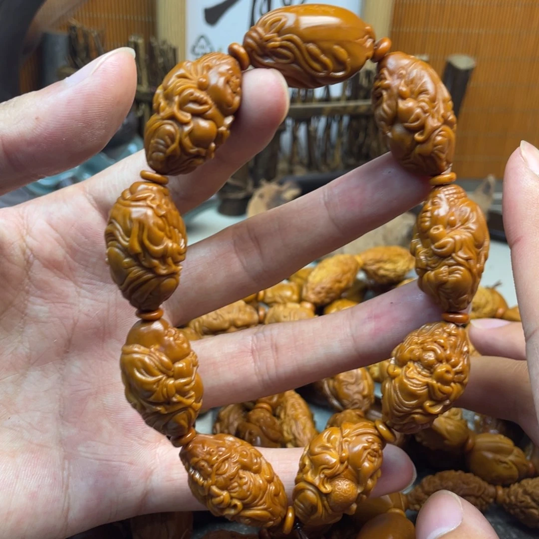 橄榄核手串/手链橄榄核雕工艺手串5119