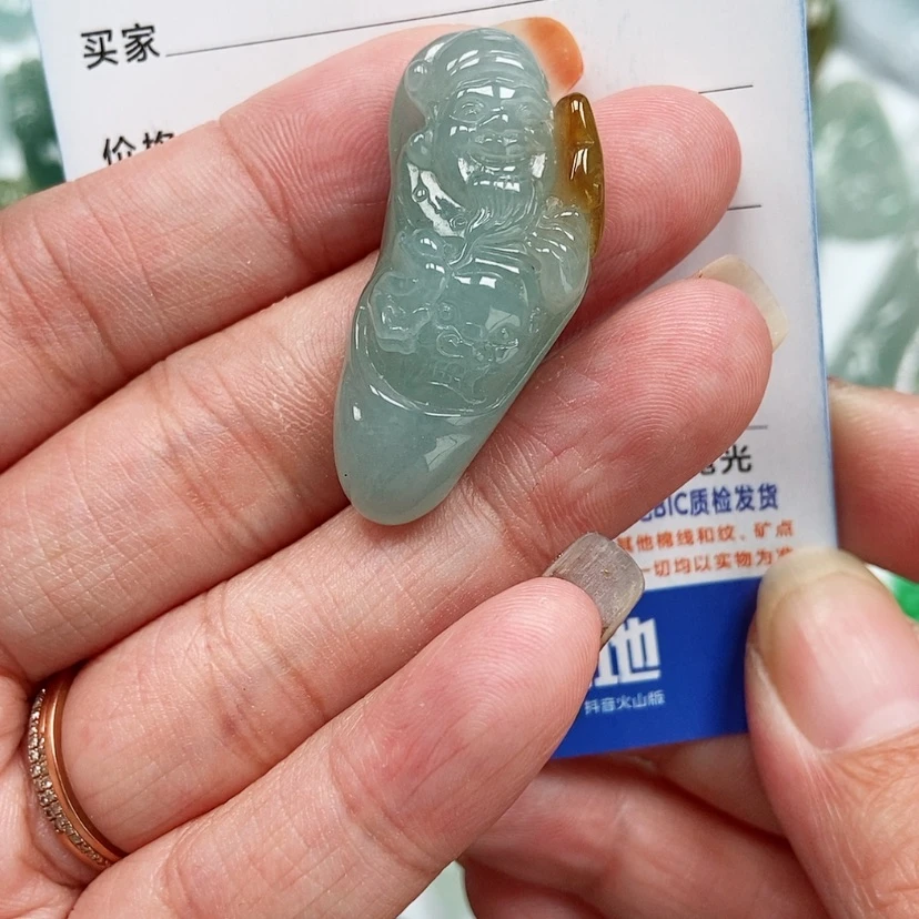 【闪购商品】翡翠颈饰未镶嵌财爷