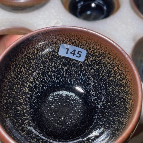 茶盏原矿原釉柴烧建盏