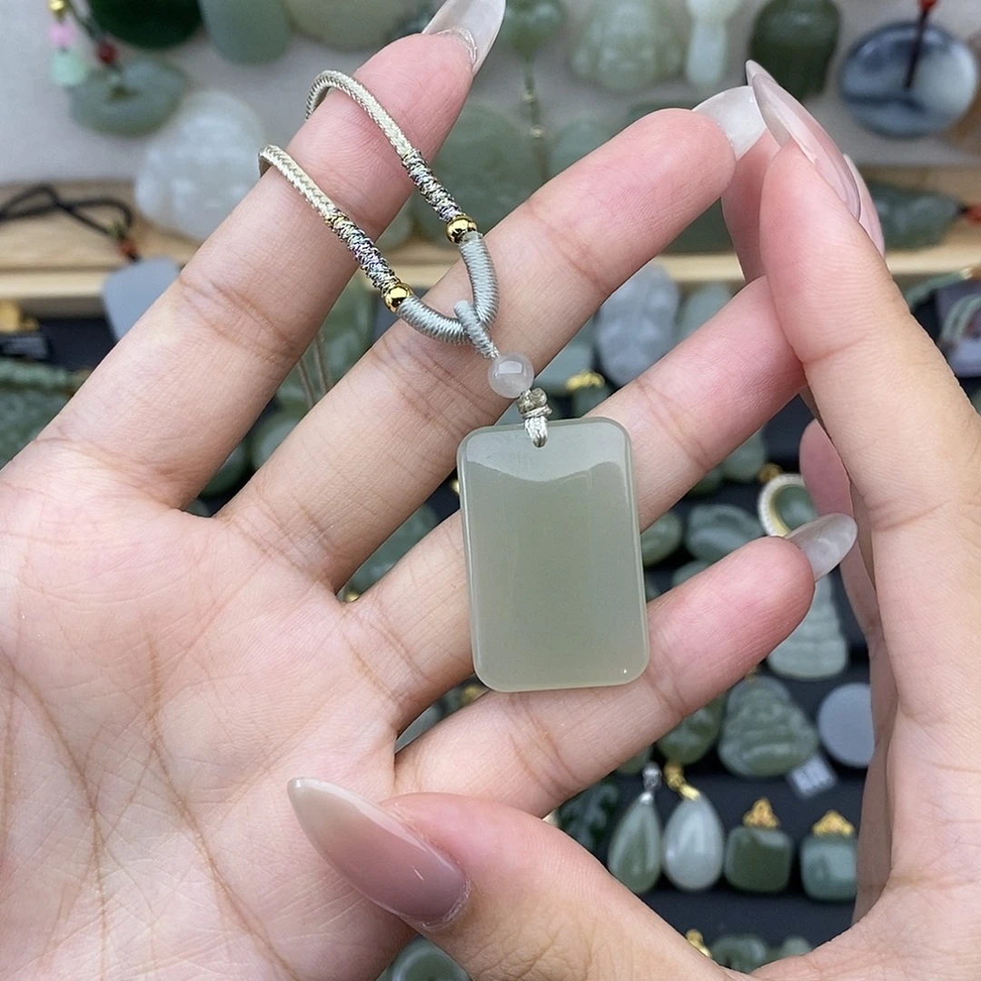 吊坠(不含链)未镶嵌和田玉