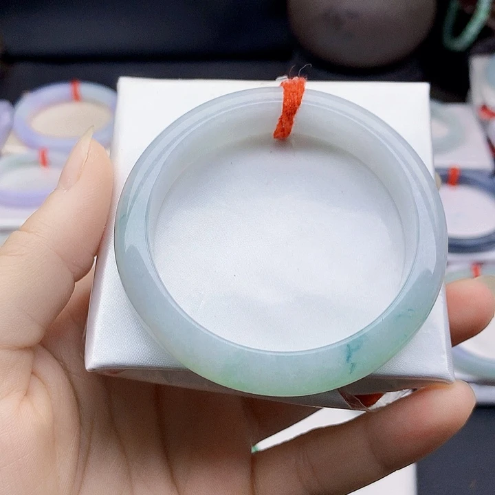 未镶嵌手镯翡翠缅甸天然翡翠A货57.6