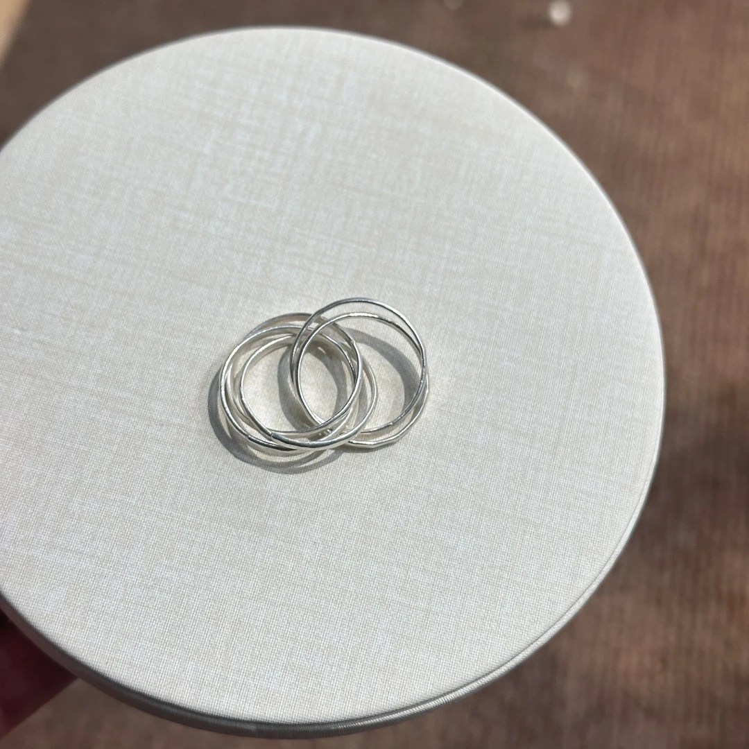 925银戒指 清迈手工银戒指