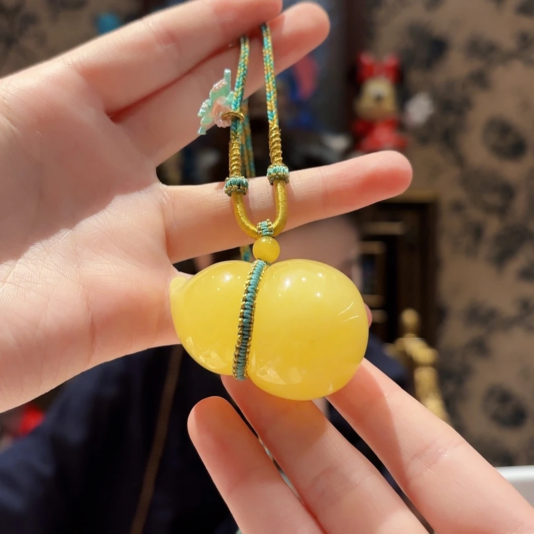 蜜蜡颈饰未镶嵌颈饰