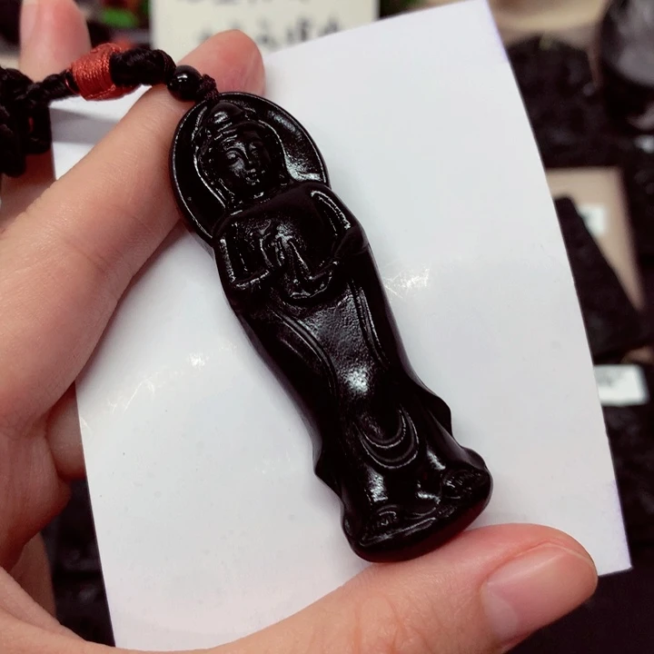 天然a货钢琴黑挂件