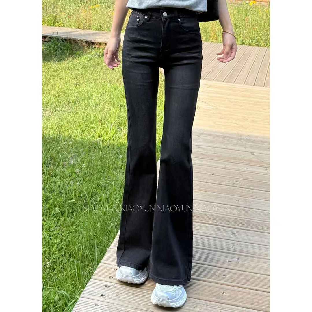 【森路微喇】小允姐姐2025新款时尚高级微喇牛仔裤