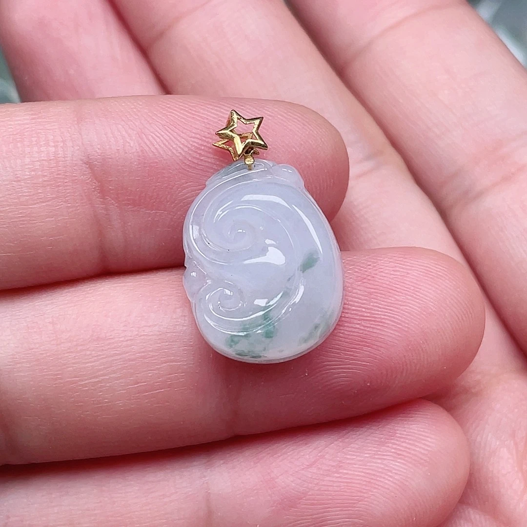 颈饰未镶嵌翡翠如意