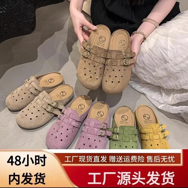 勃肯鞋女款2025新款爆款博肯凉鞋拖鞋女夏ins百搭时尚博肯鞋半拖