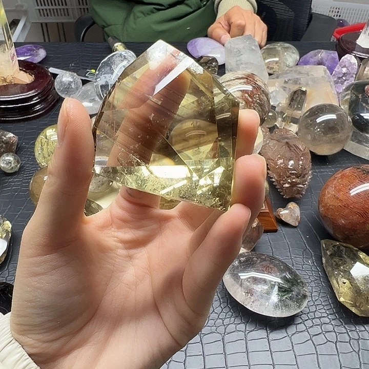 未镶嵌水晶珠宝半成品246水晶