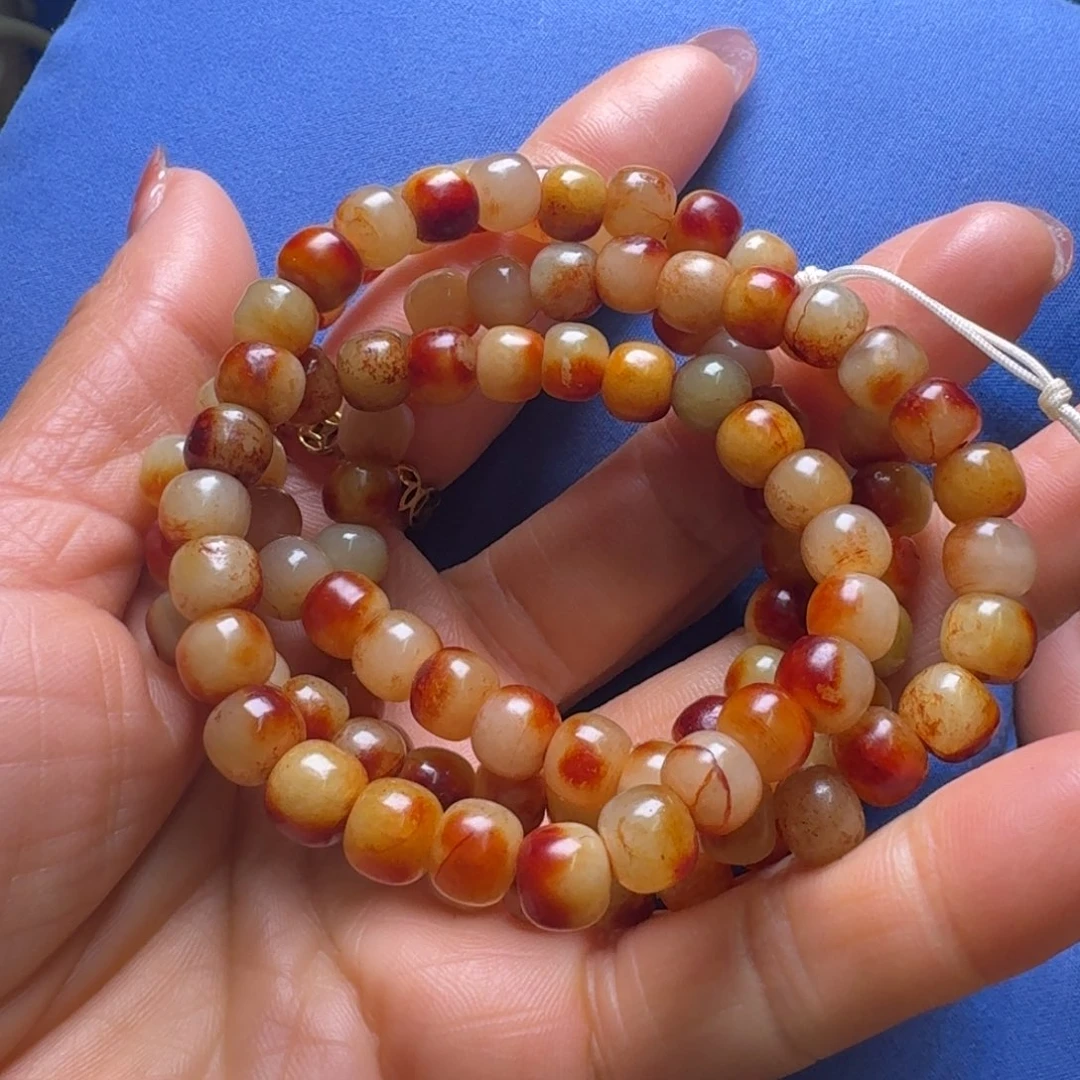 和田玉（糖玉）手链未镶嵌