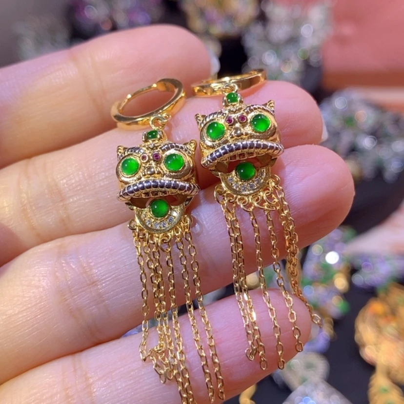 【闪购商品】银S925镶嵌挂件翡翠