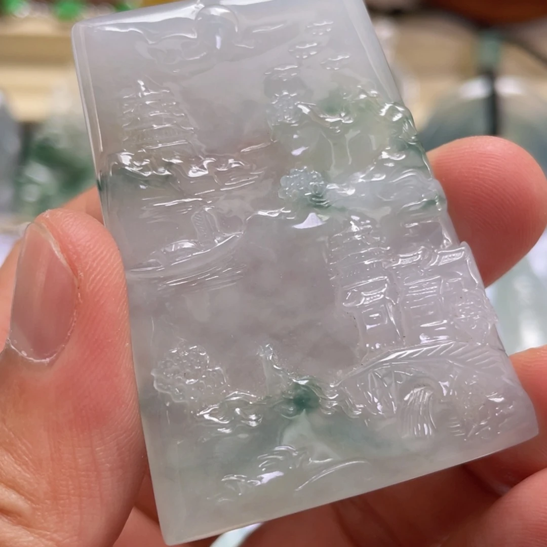 定制翡翠未镶嵌天然缅甸翡翠a货