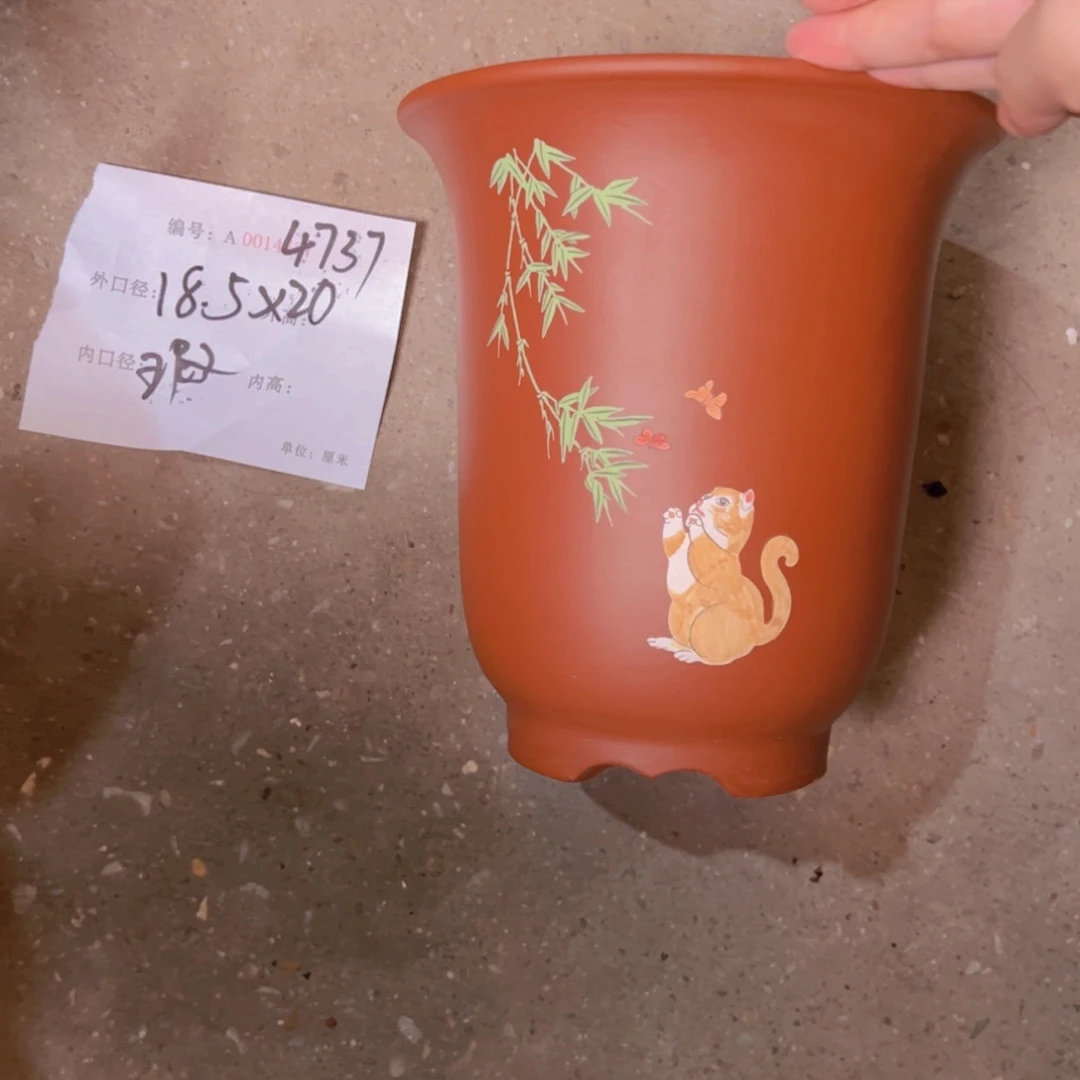 紫砂花盆紫紫砂盆