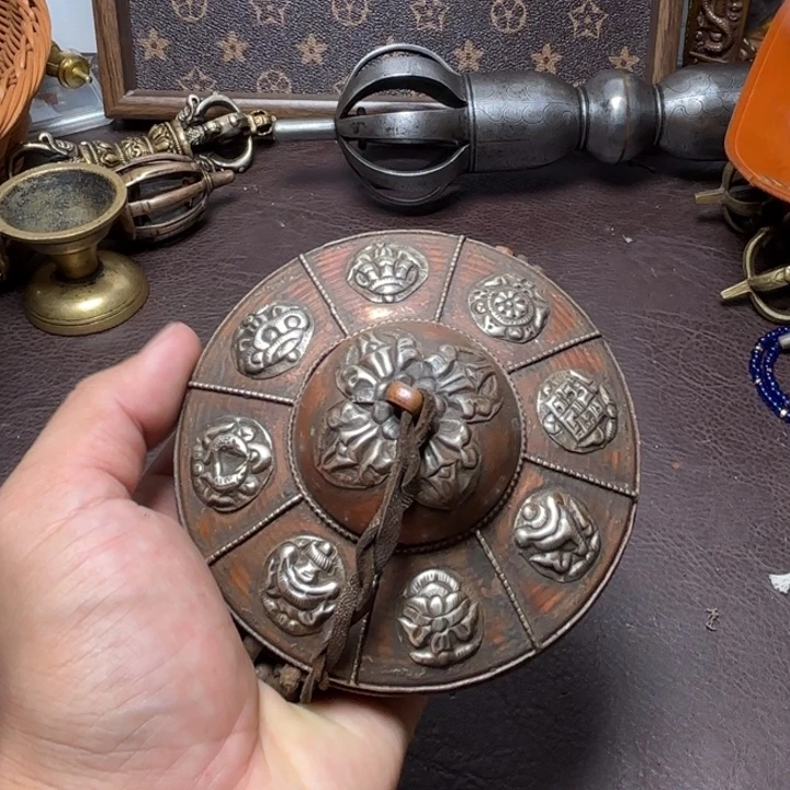 康***子铜星月菩提挂件菩提