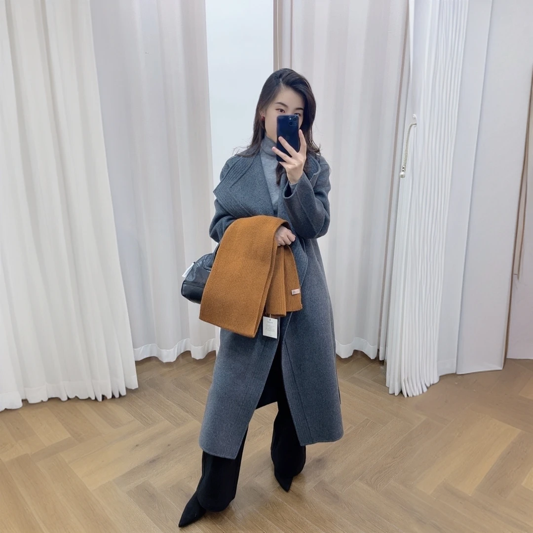 简一遇2024款秋冬大衣外套