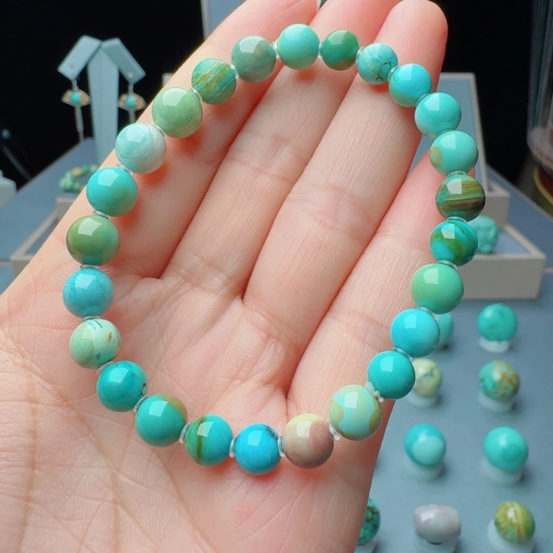 绿松石未镶嵌颈饰