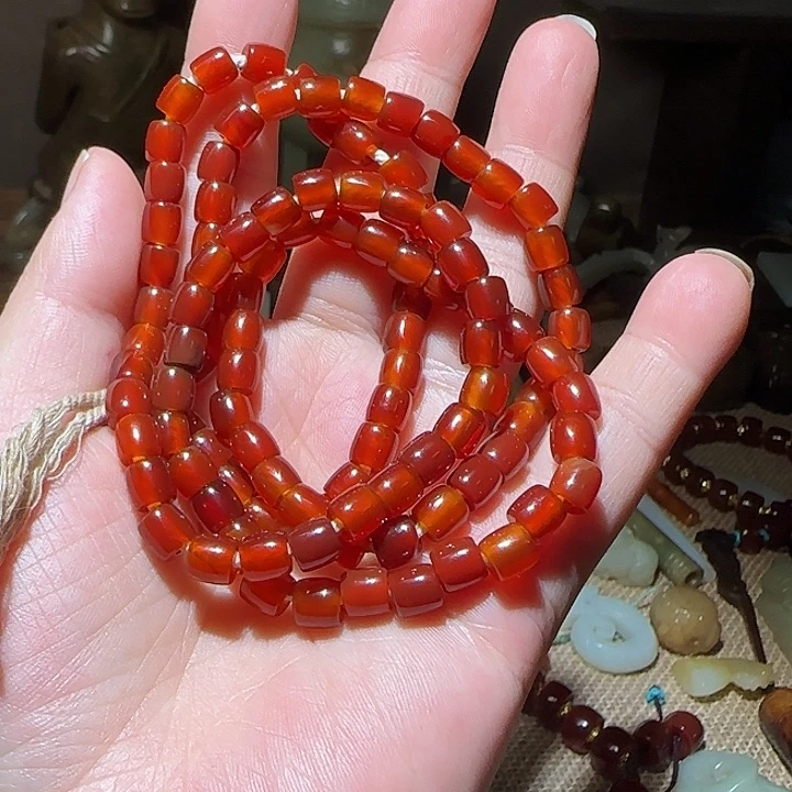 玛瑙/玉髓未镶嵌手链