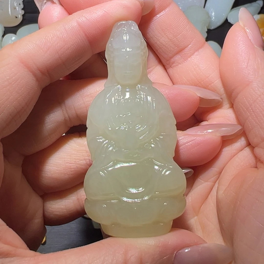 吊坠(不含链)未镶嵌和田玉杨****N