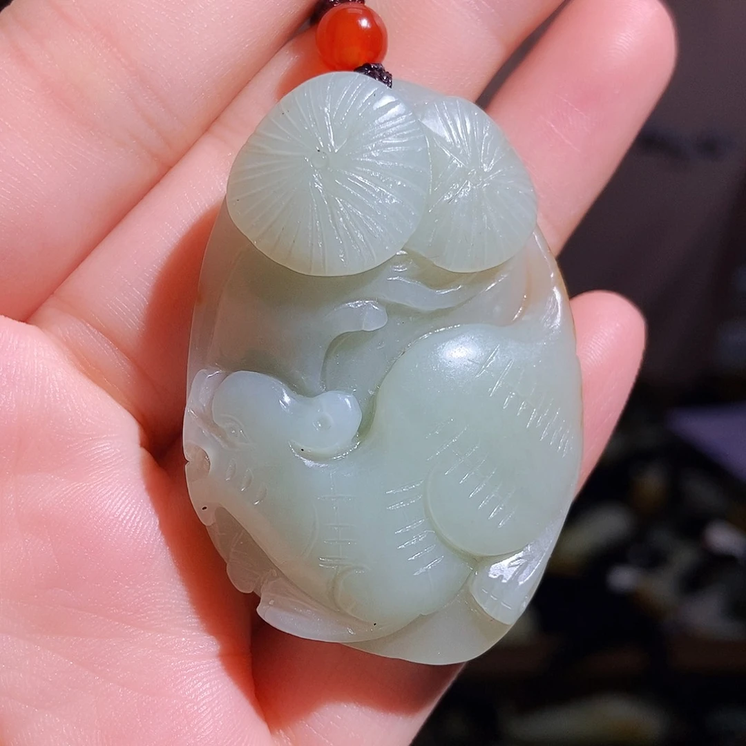颈饰未镶嵌和田玉