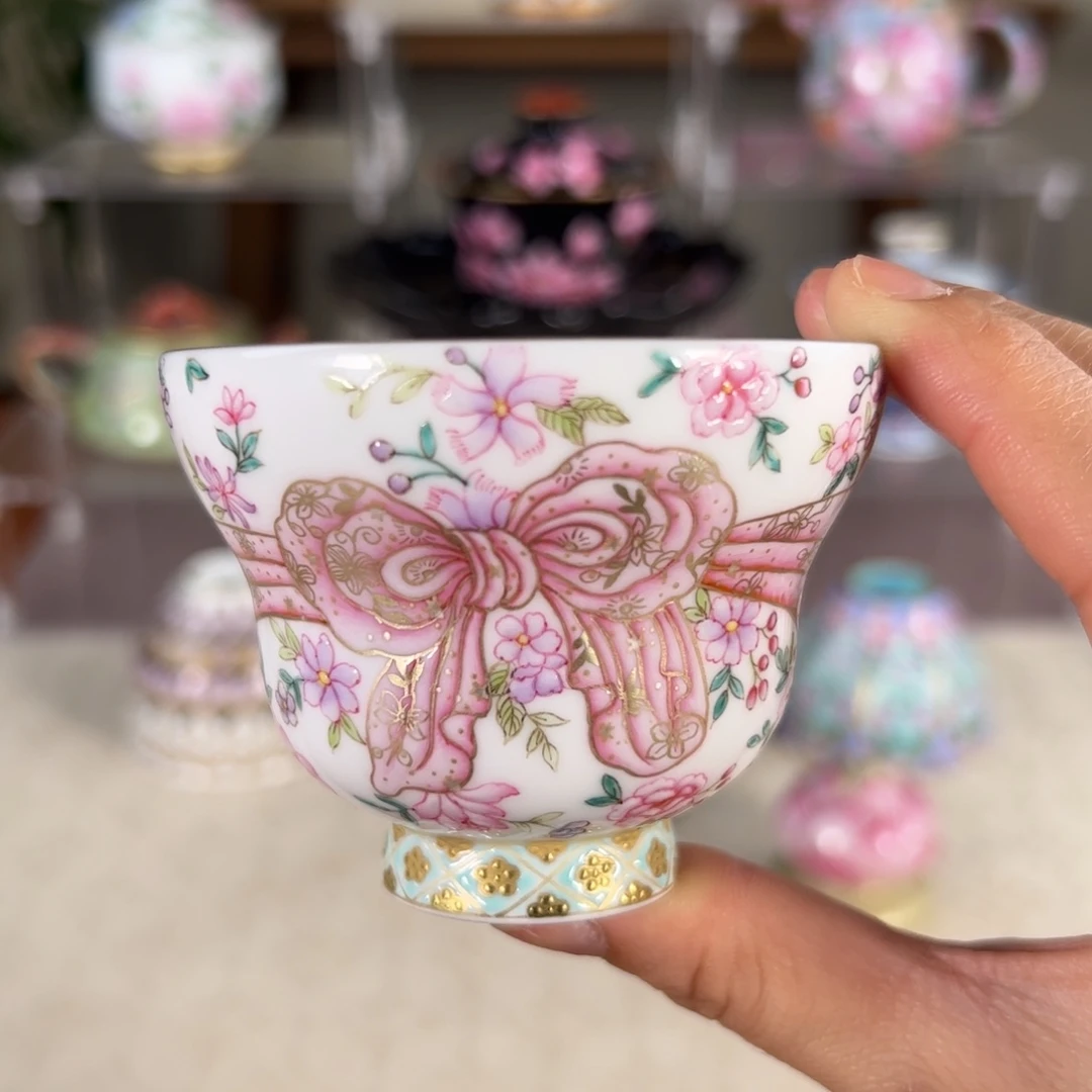 纯手工手绘 高端茶器