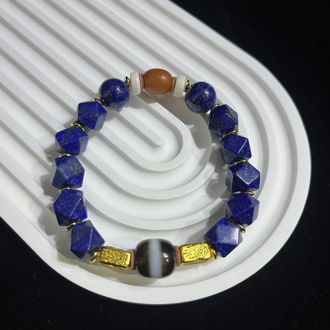 合金珐琅手链 【千玺】保真正品 蓝色豪华设计款手链