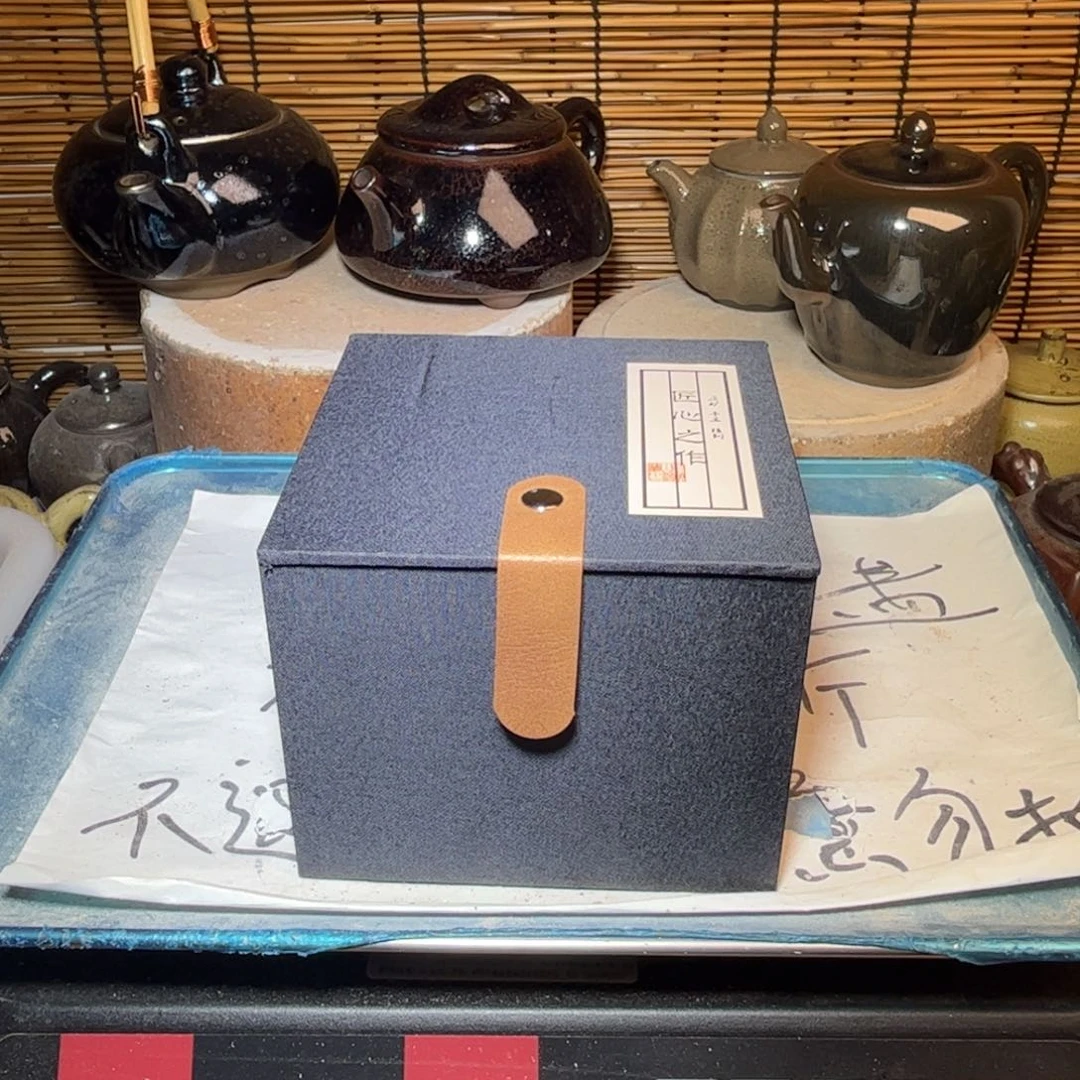 凯***许茶盏礼盒15个建窑建盏