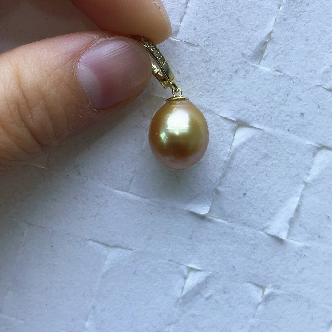 海水珍珠颈饰银S925镶嵌