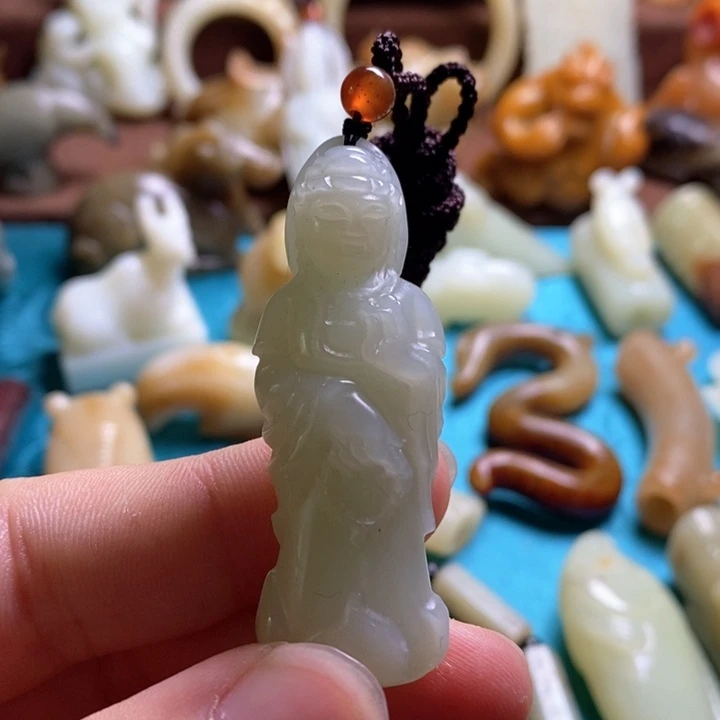 和田玉挂件未镶嵌