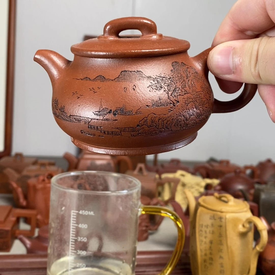 茶壶紫砂原矿泥料传统工艺制作