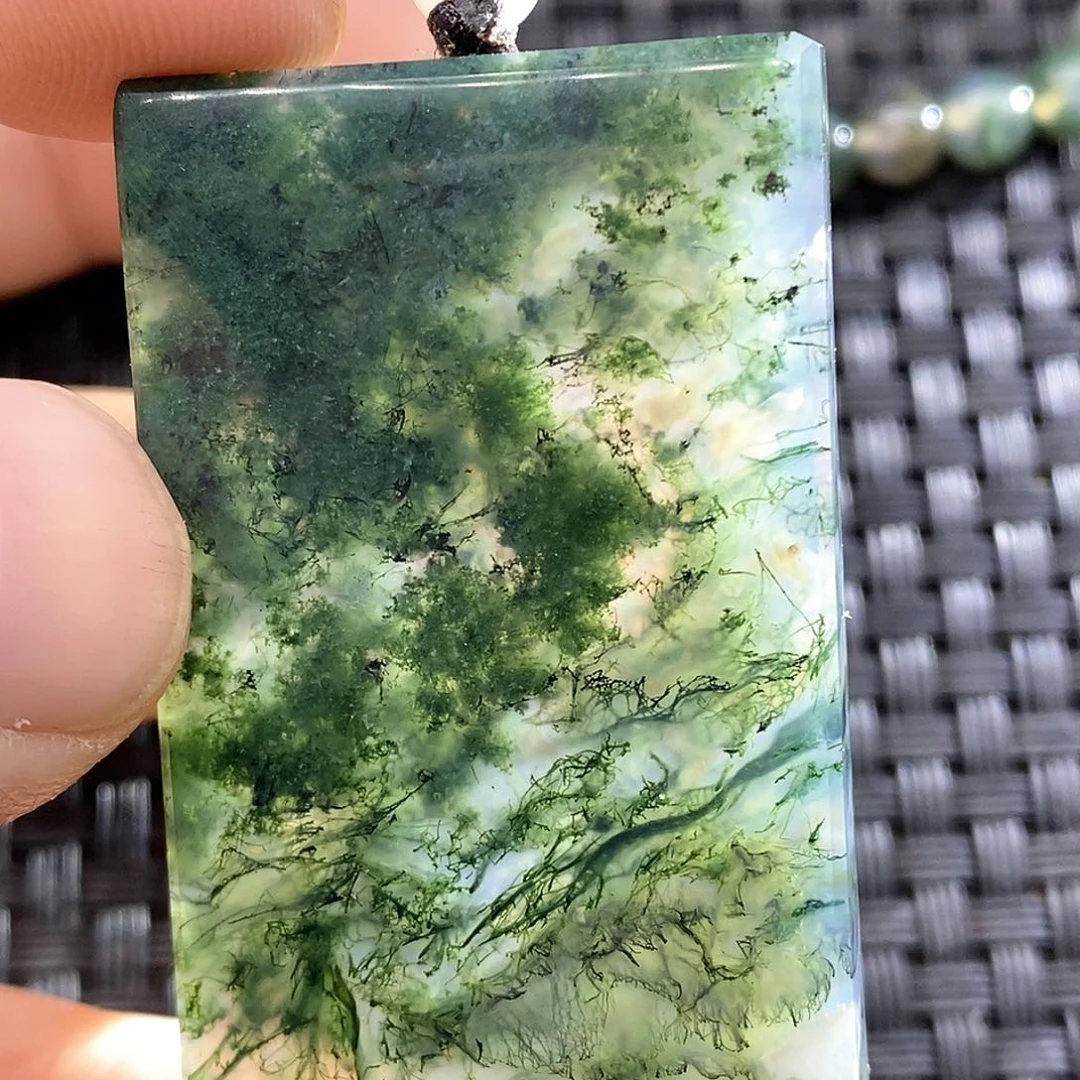 玛瑙/玉髓颈饰未镶嵌暗***花