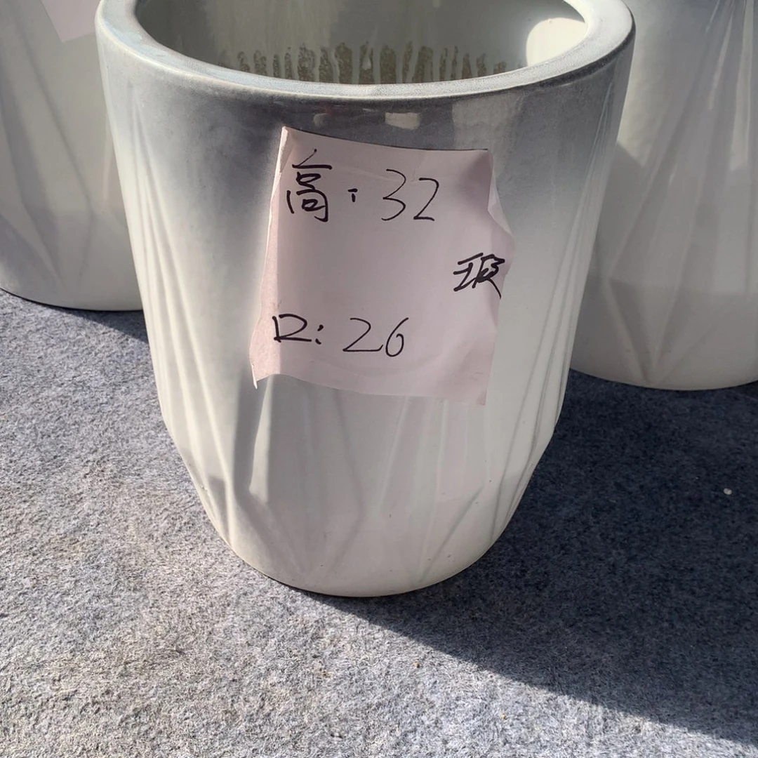 高温陶瓷花盆微瑕