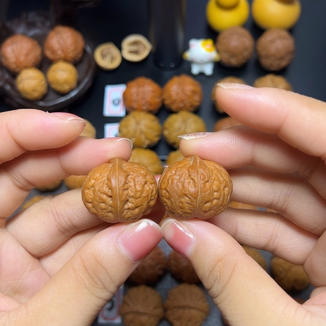 把件文玩核桃麒麟元宝27尺