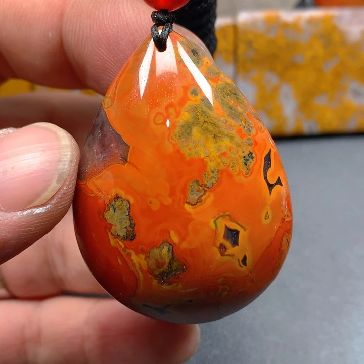 玛瑙/玉髓颈饰未镶嵌韬***涛