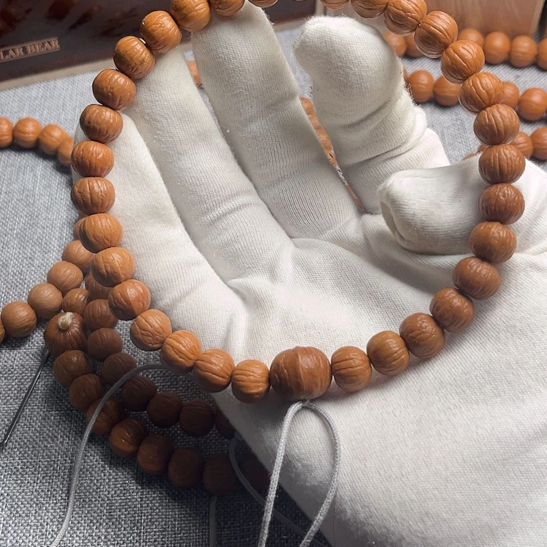 a***猴头核桃手串原皮南瓜