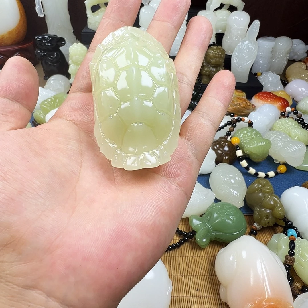 石材手工雕刻龟甲